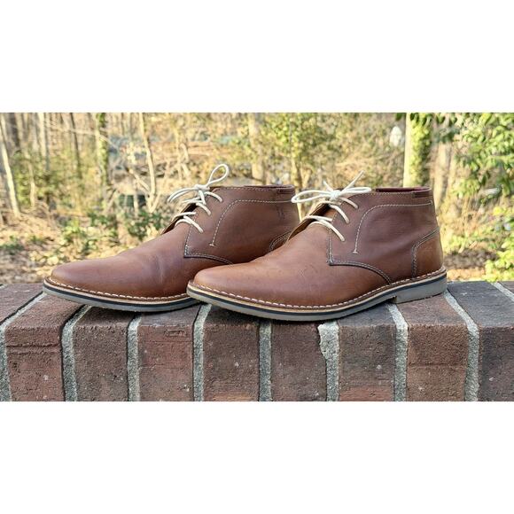 Steve Madden Heston Chukka Boots Tan Leather - Worn Twice/Cleaned Men’s Size 12 main image 8